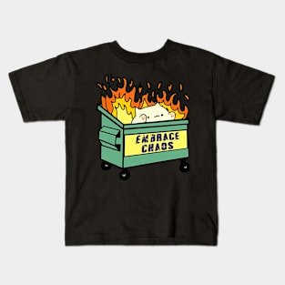 Fire Embrace Chaos Kids T-Shirt